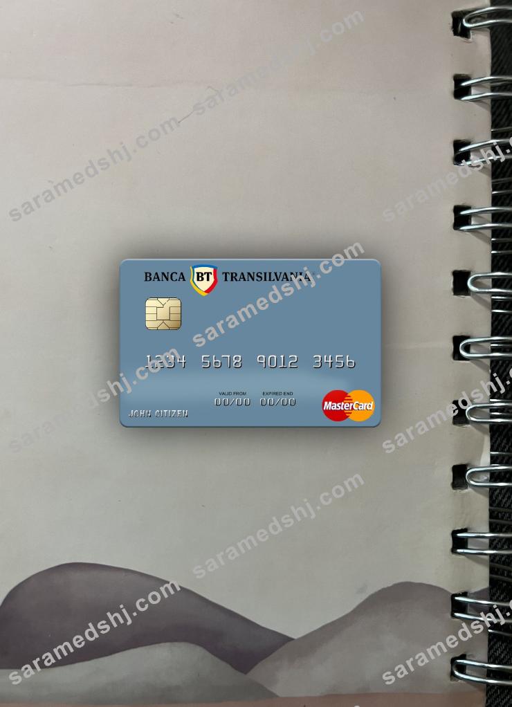 Romania Banca Transilvania mastercard photolook front